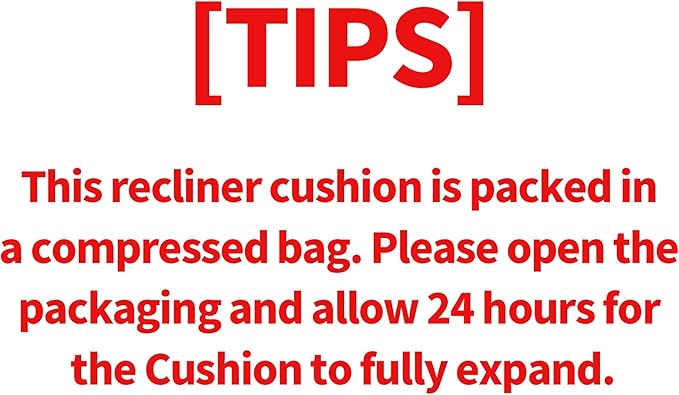 HOMBYS Foam Recliner Chair Cushions for Elderly, 4" Thick Chair Pads with Back Support for Office, Non-Slip Medium Firm Seat Cushion with Lumbar Pillow (Sapphire Blue, 13" Backrest)