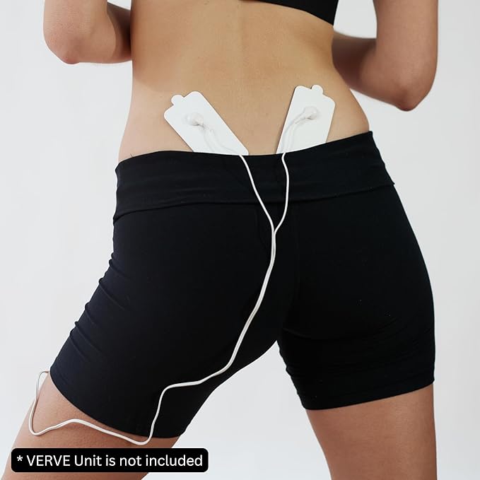 TENS Unit Electrodes - Snap Electrode Pads for TENS Massage EMS - Self Adhesive Reusable up to 30... (X-Large)