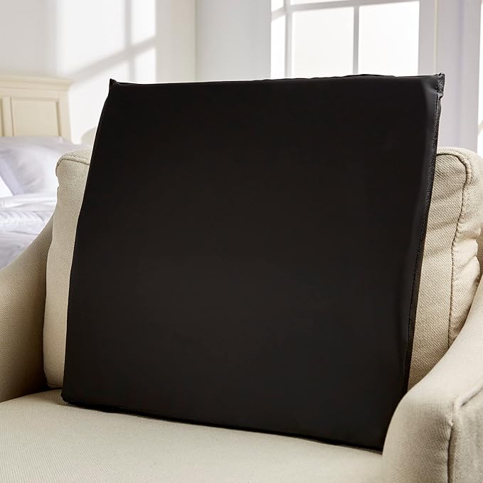 McKesson Back Support Cushion for Wheelchairs and Office Chair, Lumbar Support, Foam, 18 in x 17 in, 1 Count