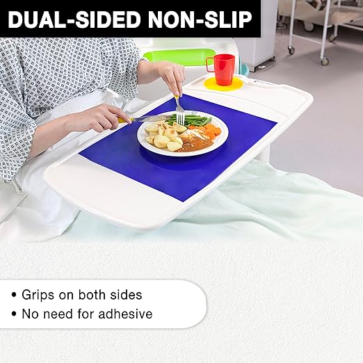 Dycem Non Slip Material Roll, 8"x6-1/2 Foot, Silver
