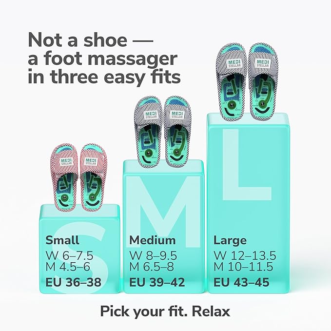 Acupressure Massage Slippers for Plantar Fasciitis & Neuropathy Relief – Reflexology Massager Sandals, Ideal Gift for Men & Women, Stress & Tension, Pain Management for Foot Health Gift