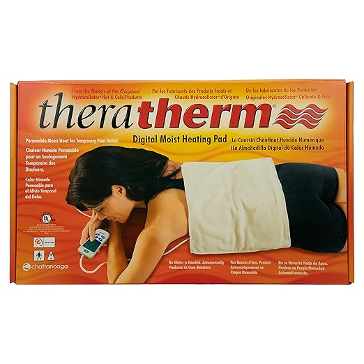 Chattanooga TheraTherm Digital Electric Moist Heating Pads, Large, 14" x 27"