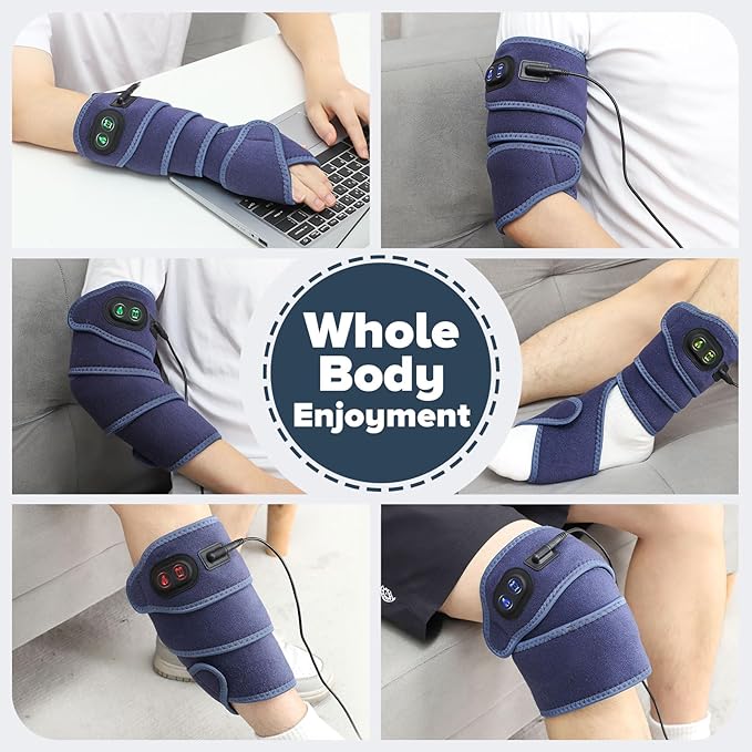 Elbow Heating Pad, Arm Heating Pad, Heating Pad for Elbow Pain Relief, Elbow Heat Pad, Arm Heated Pad, Comfortable Heat Therapy for Everyday Use, HSA Eligible FSA, Blue