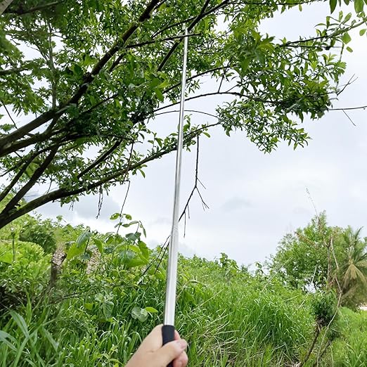 Pickup Grabber Telescopic Magnetic Pickup Tool with Hook Pick-Up Pole Wire Fish Stick Pocket extendable Magnet Pickup Tool 8.86ft