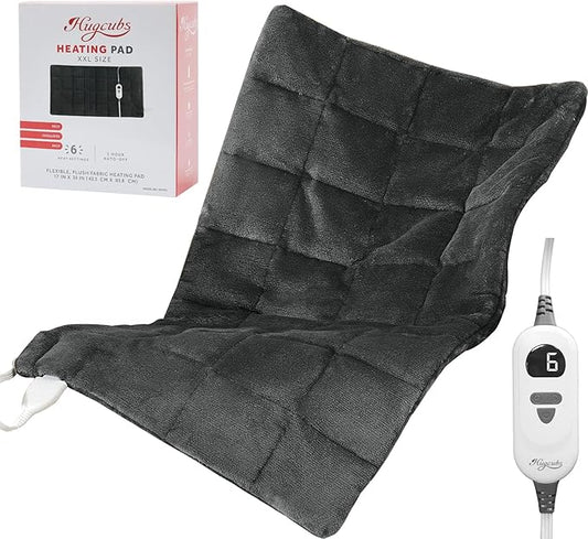 Weighted Heating pad XL 17''x33'' fsa Eligible Items only List hsa Store Eligible Items only Heating Pads Large Heated pad for Back for Mom Dad
