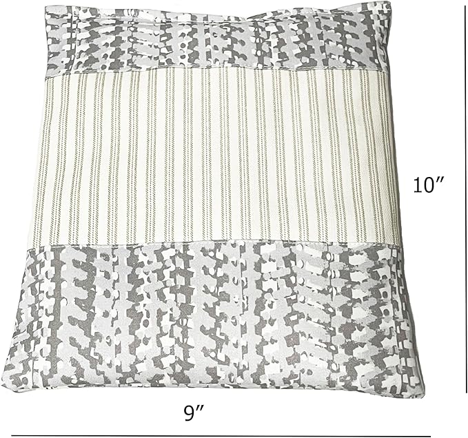 Heating Pad Corn Filled. Natural Heat Therapy for Lower Back, Neck, Shoulders, Cramps. Pain and Stress Relief Heated Wrap. (Pattern Fusion)