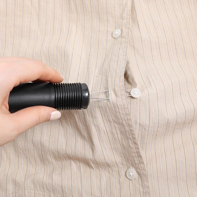 2-in-1 Button Hook with Zipper Pull, Non-Slip Button Assist Tool, One-Handed Dressing Aids Helper for Seniors, Arthritis Sufferers, Disabled & Limited Hand Mobility, Independent Living Aid (Black)