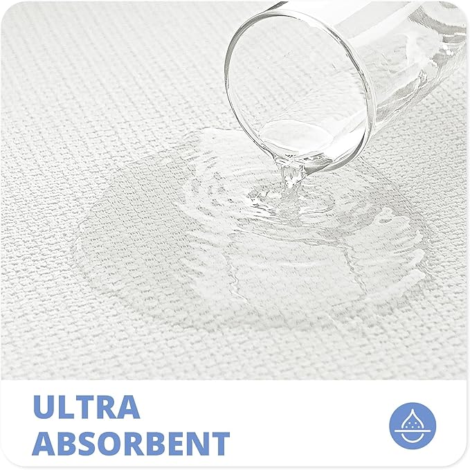 Bath Mat,Ultra Thin Bathroom Rugs,Rubber Bath Mats for Bathroom,No Slip Bath Rugs,Quick Dry,Machine Washable,Low Pile,Absorbent,Shower Outside,Sink,Home Decor Accessories.Cream,1'5"x2'3"(2 Pack)