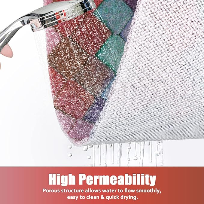 Bathtub Mat Shower Mat Non-Slip: 16x 39 Inch Soft Comfort Bath Mat with Drainage Holes, PVC Loofah Massage Bathmat for Shower, Tub, Bathroom, Wet Areas, Quick Drying