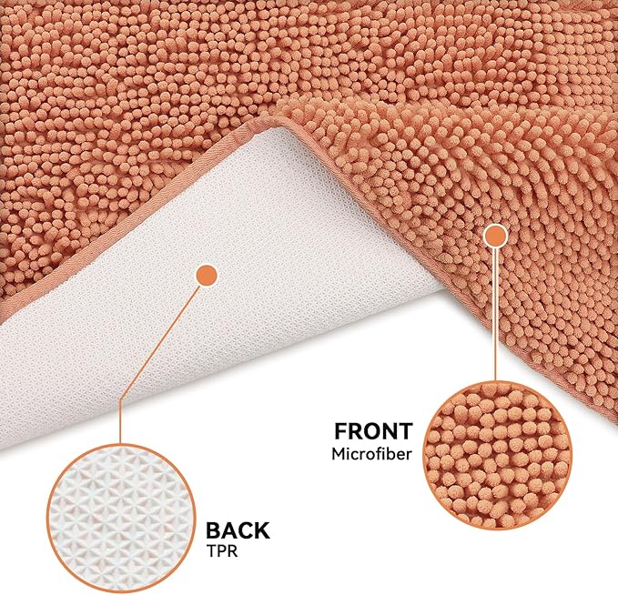 Bcoimo Super Absorbent Dog Door Mat, 48"*30" Anti Slip Mat for Muddy Paws, Pet Rugs for Dirty Paws Washable that Absorbs Moisture and Dirt, for Dog Cage and Pet Resting Carpet