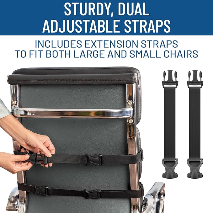Everlasting Comfort Lumbar Support Pillow & Wheelchair Cushion Bundle - Office Chair Back Support Improves Posture, Eases Back Pain - Ventilated Gel Seat Cushion for Chair, Seniors, & Adults