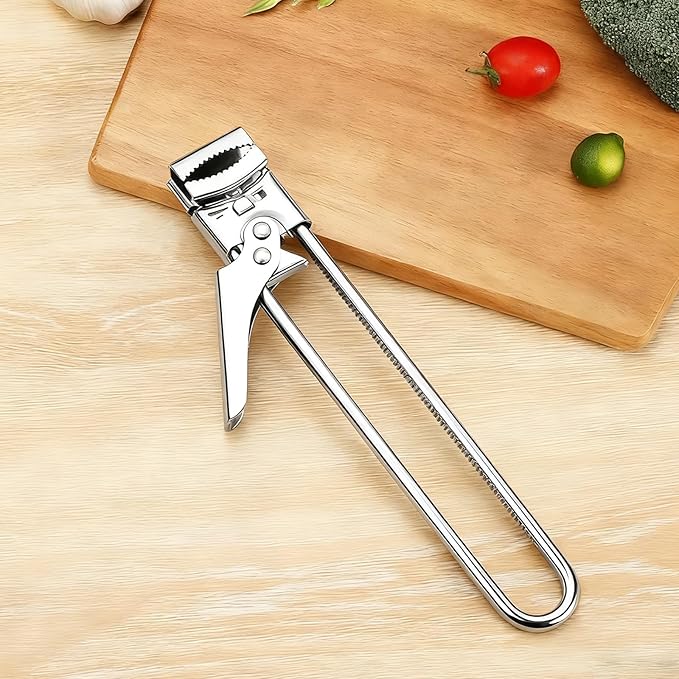 Adjustable Stainless Steel Jar Opener, Easy Grip Manual Bottle & Tight Lid Opener for Elderly, Arthritis, Women and Children (1)