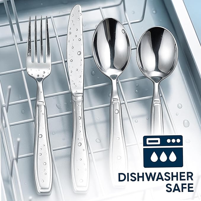 Weighted Utensils for Hand Tremors and Parkinsons, Arthritis, Weak Hand Grip - Weighted Silverware for Hand Tremors - Adaptive Utensils for Elderly - Parkinsons Aids for Living Parkinsons Gadgets Gift
