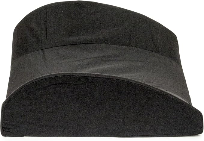 BodyMed Lumbar Support Cushion, Standard, Black – Lower Back Support for Improved Comfort – Ideal for Use at Home, in The Office, and Traveling – Durable, Adjustable, & Lightweight