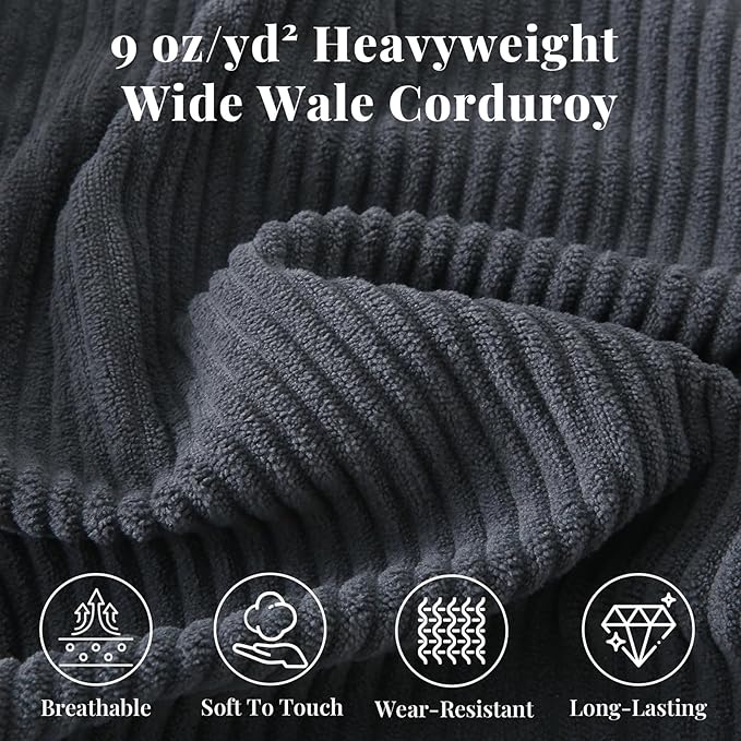 Sasttie Wedge Pillow Set, 2PCS Reading Pillow for Sitting, Bed Wedge Pillow Headborad for Sleeping, After Surgery, Acid Reflux, Leg and Back Support, with Neck Cushion, 23"x11.5"x23", Dark Grey