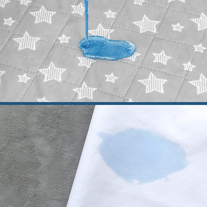 Waterproof Bed Pads Washable, Absorbent Chuck Pads for Incontinence, Waterproof Mattress Protector for Seniors, Bedwetting Kids, Hospitals, Pets, 34"x76" 2 Pack