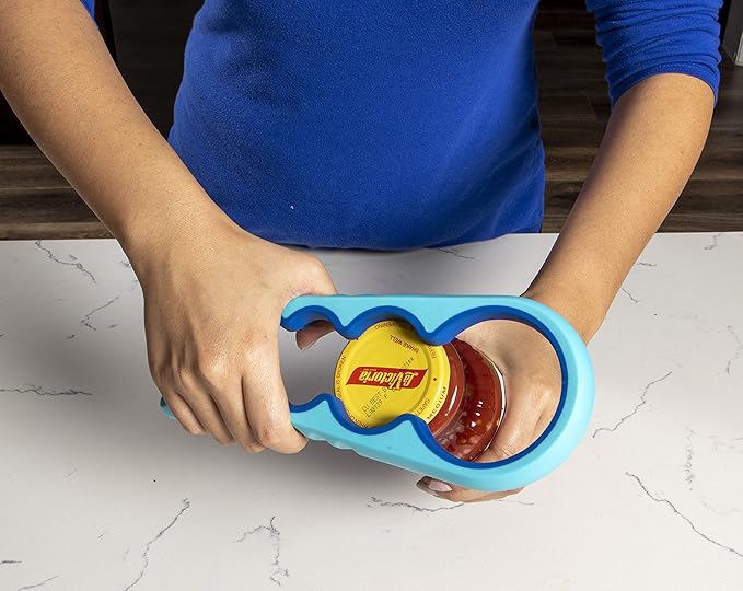 Evriholder Easi-Twist 2pk, Easy Grip Jar Openers, Pack of 2, Colors May Vary