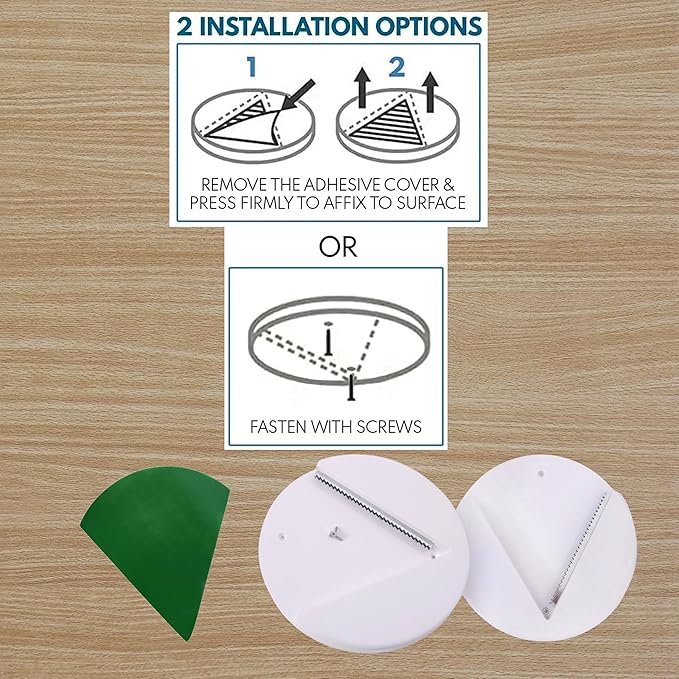 Ferb Jar Opener for Seniors - Under Cabinet Jar Openers for Weak Hands, Easy Grip, Arthritis jar opener, One Handed Gadgets and Bottle Opener - Essential Kitchen Gadgets for Home Assistance - White