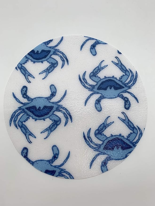 Andreas Silicone Jar Opener, Crab Walk – 6.25" Non-Slip Lid Gripper & Garlic Peeler, Dishwasher Safe, Multi-Use, Durable Silicone & Fabric, Made in the USA, JO-304