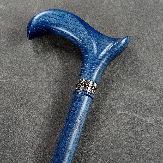 Asterom Handcrafted Walking Cane - Ergonomic, Wooden - Canes for Men - Walking Sticks for Seniors, Unique, Wood